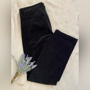Chaps Black Corduroy Classic Fit Pants Size 12P